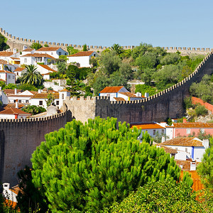 查看葡萄牙Obidos市历史中心图片