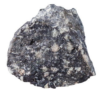 自然岩标本的巨集白底隔离的安第斯矿物石标本图片