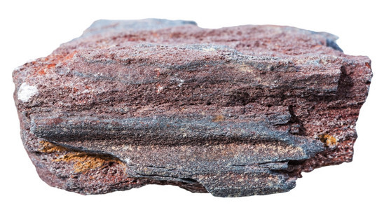 收集自然岩石白底酸墨jaspillite矿物石图片
