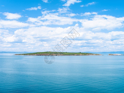 圣伊万岛保加利亚黑海最大的保加利亚岛和小圣彼得岛图片