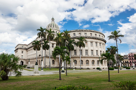 古巴哈万纳的国会大厦图片