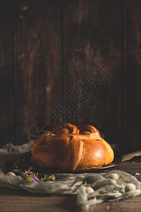 复活节经典棕色糕点图片