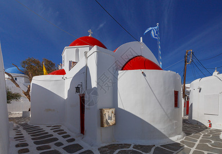 米科诺斯岛希腊的密科诺斯岛希腊的密科诺斯希腊的传统建筑背景