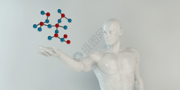 摘要Molecules医疗背景作为科学概念摘要Molecules医疗背景图片