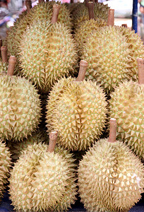 泰国当地水果的Durian用于食物背景高清图片