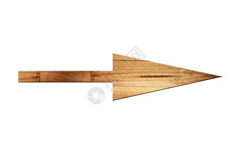 方向箭是用旧木头表面制成的直向箭头背景图片