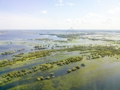 石油和天然气田的顶端景象湿地和工业设施入口湿地和工业设施入口图片