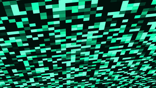 计算机生成的抽象技术背景与方块的组合体数据传输或计算机数据文档3d翻譯D图片