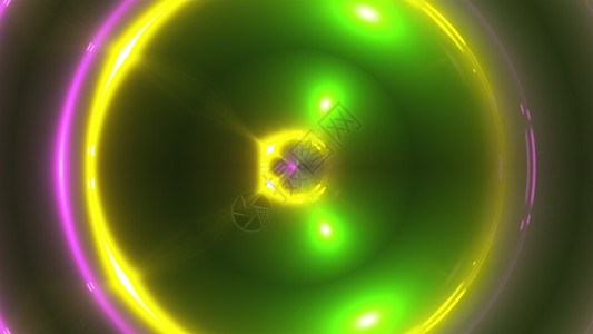 3d多色分形光的转换亮光效果计算机生成了闪烁圆圈的抽象背景光效果计算机生成了闪烁圆圈的背景背景图片