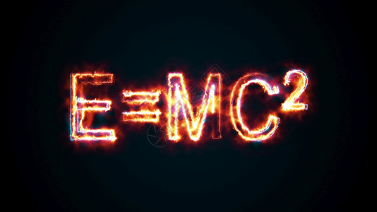 刻录Emc2mc计算机生成3d翻译AlbertEinsteins物理公式科学图形背景导入Einnes图片