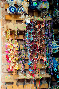土耳其色彩多的针头工作刺绣花为背景背景图片