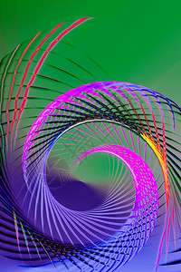 色彩多的螺旋线背景模式图片