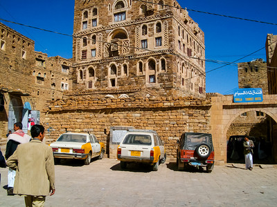 也门的街道图片
