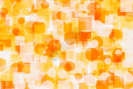 带有圆形方作为背景的抽象纹理最小橙色插图纹理的抽象橙色圆形插图背景图片