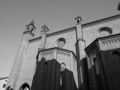 圣劳伦斯大教堂圣劳伦斯大教堂意利阿尔瓦黑白图片
