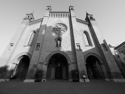 圣劳伦斯大教堂圣劳伦斯大教堂意利阿尔瓦黑白图片