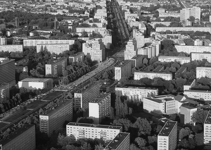 德国柏林市的空中景象黑白两色德国柏林市的空中景象黑白柏林的空中景象图片