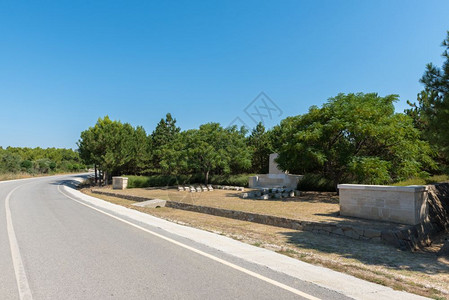 军事战场土耳其Canakkale的AnzacSuvla公路东面的土耳其Canakkale的AnzacSuvla公路东面的背景