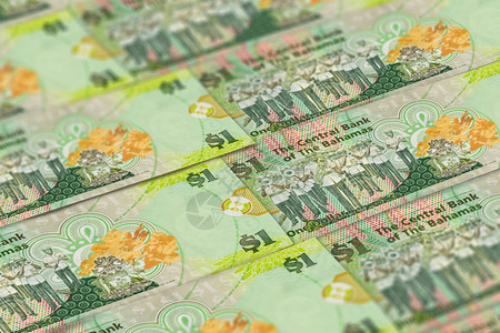 巴哈马元钞票背景BSD美元模式图片