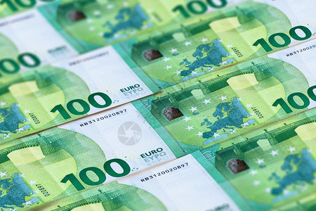 欧元钞票背景洲联盟货币10欧元模式图片