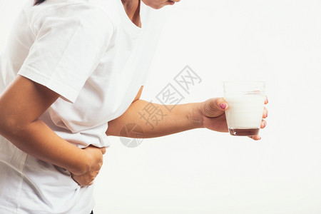 乳糖不耐健康概念图片