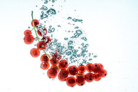 白色背景的水中红剂健康食物白背景的水中红剂图片