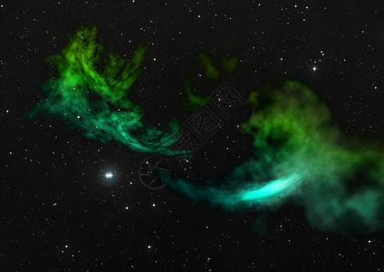 远在射向星云和恒场对空间的照射中由NASA3D映像提供的图元素正在射星云和场对空间的照射中映图片