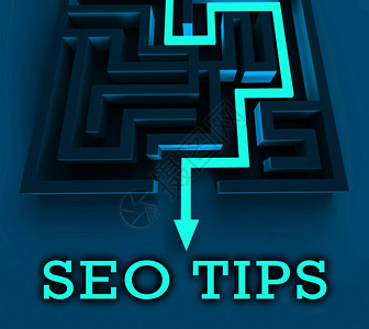 SeoTips在线排名咨询3d招标显示搜索引擎优化战略关键词和内容背景图片
