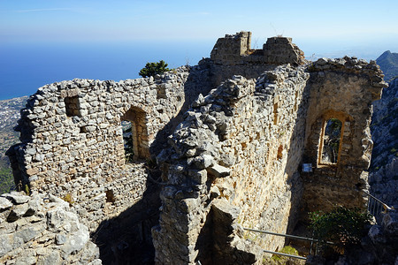 GIRNE北塞浦路斯CIRCA圣希拉里昂城堡的OCOOBRRUNS图片