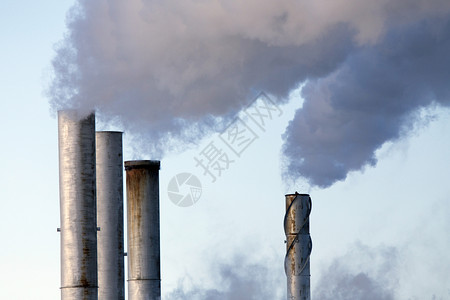 加拿大的污染排放工业图片