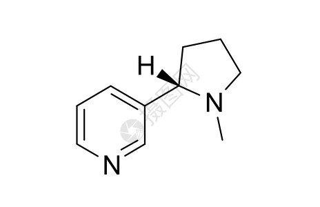 抽烟象征香尼古丁化学分子式科符号元素反应背景图片