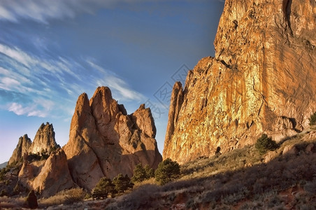 美国国家地质公园风景图片