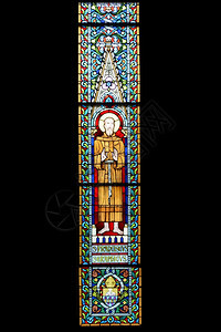 最古老的死神圣马提亚斯大教堂彩色玻璃天主教上帝马蒂亚斯图片