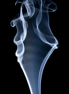 香烟打旋雪茄照片拍摄烟雾制作的抽象设计图片