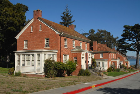 希夫曼加利福尼亚州旧金山普雷西迪奥军事住房高清图片