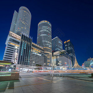 名古屋夜景建筑图片