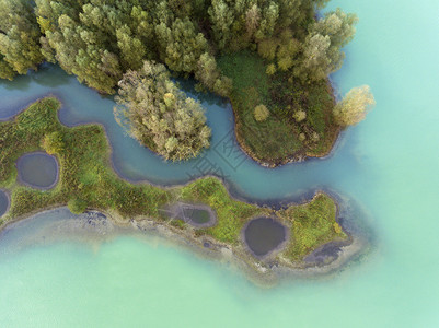 保守的法国诺曼底SeineMaritime岛沼泽Jumigees朱米日天线图片