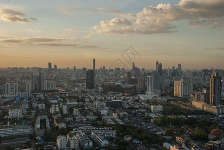 泰国曼谷商业区摩天大楼的曼谷空观适合制作背景图象7月1日至23为了制造多于图片