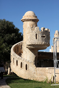 突尼斯现代旅游堡突尼斯阿拉伯天现代的图片