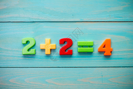 简单的一种木表面简单数学添加符号象征图片