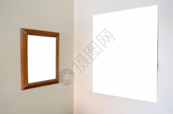 抽象的布朗木壁墙空白的照片图片