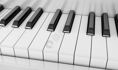 旋律乐器3d钢琴键盘图片