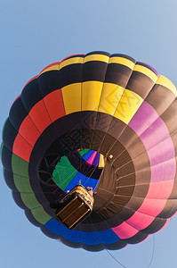 飙升高空内华达州里诺雷气球大赛热背景图片
