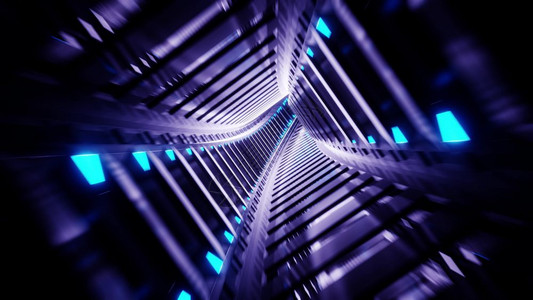 时空隧道未来风科幻背景图片