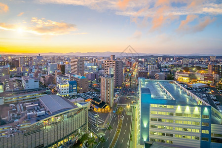 日本长崎市风景图片