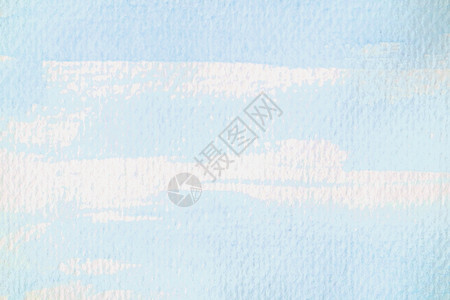 明亮的白色艺术蓝抽象水彩绘画以白皮书背景图纸标印图片
