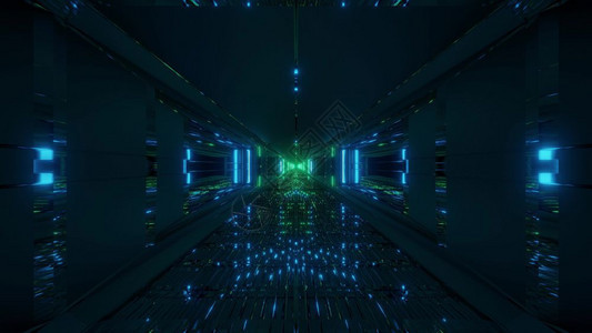时空隧道未来科技科幻背景图片