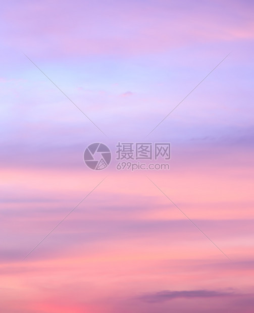 橙天气暮软焦点的日落天空背景摘要图片