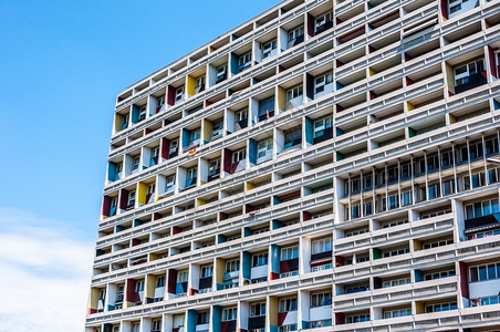 1957年为Interbau建造的Corbusierhaus的细节1957年住宅德国图片