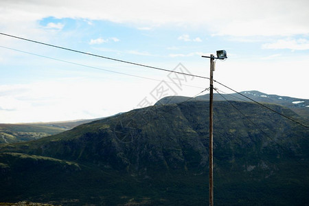 注意力云挪威复古灯杆背景挪威复古灯杆背景高清目的图片